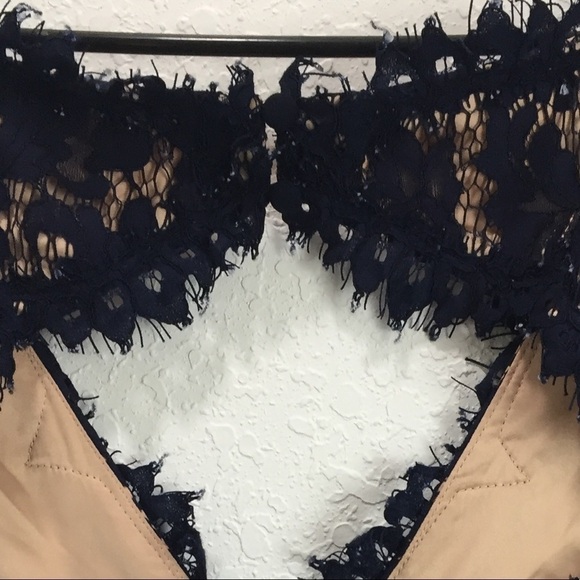 Eliza J Sleeveless Lace Bodice Trumpet Formal Gown - Picture 12 of 16